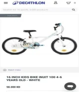 Nice kids bicycle from Decathlon