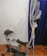 Crossed Paddle Exercise Cycle