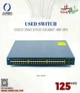 USED Switch Cisco 3560 X POE Gigabit 48 Port