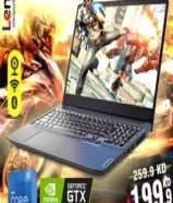 Lenovo Ideapad Gaming 3 Core i5 Nvidia 4GB VGA 16GB Ram 256 SSD 1TB HDD 15.6inch