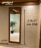 مرايات خشب هندي طبيعي بتصميم عصري وفاخر صناعة سلطنة عمان