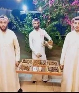 حلويات مع خدمة ضيافه رجالي ونسائي فاليه بركن كراسي طولات زوالي تصوير