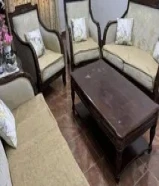 طقم كنب مع 3 طاولات