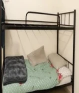 FOR SALE: Metal Bunk Bed – Strong & Space-Saving!