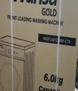 wansa gold front loading washing machine