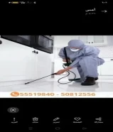 مكافحه جميع انواع الحشرات الصراصير الكبير والصغير النمل الابيض والاسود الفرن البرعص مسجل من وزارة ال55519840