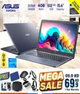 Asus New Laptop Offer 4GB 512GB SSD Storage 15.6inch ScreenDelivery