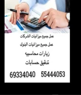 عمل جميع ميزانيات الشركات والبنوك