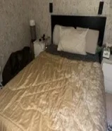 80 KWDIkea bed with mattress and ikea