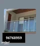 رقم الهاتف : . . . . شركة قاسيون لتركيب جميع أنواع الزجاج والمرايا . . . . #تركيب