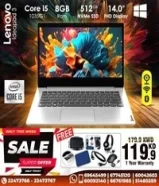 Lenovo Core i5 Ram 8GB 512 SSD 14" Full HD Windows 11