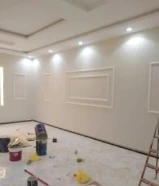 اصباغ وصباغ منازل ودهانات وصبغ غرفوالديكورات جبس بوردو وتركيب ورق جدران وارضيات باركيه وتركيب سراميك