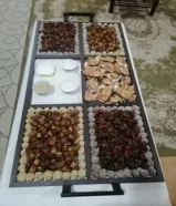 تمور مع خدمة ضيافة رجالي ونسائي