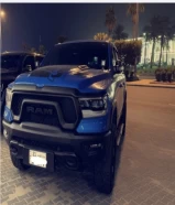 For sale, a 2022 Ram Rebel, blue, only on this model and above, clean, lightly used