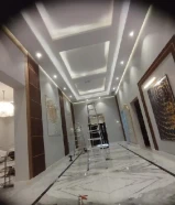 معلم ديكور وجبسم بورد معلم قواطع بارتيشن ديكور محلات بديل خشب