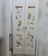 Cupboard. White colour. clean and no damage