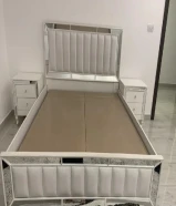 سرير نفرين خشب كويتي