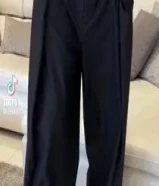 دينارZara Wide-leg pleated pants 32x30