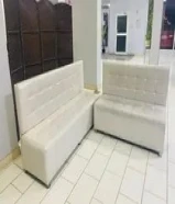اتنين كنبه جلد مقاس 190 الكبيره والصغيره 140