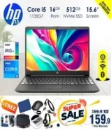 HP Core i5 New Laptop SALE 16GB RAM 512GB NVMe SSD 15.6inch Display