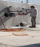 قص خرسانه ليزر عمل فتحات كور قص ابواب قص درايش69306935