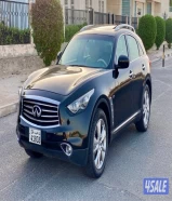 انفينيتي QX70 / موديل 2016 / صبغ وكاله / بحاله ممتازه