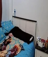 IKea like new used furniture Bed with mattress light stand , fridge, dressing table ,clothing Cabin65867781