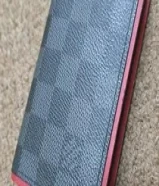Louis Vuitton Black & Red Damier Graphite Pocket Organizer