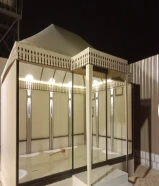 All size tents making pvc and parking car