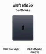 ذاكرة 256 جيجابايت. For sale Macbook air m2 13.6 inch 8 256gb