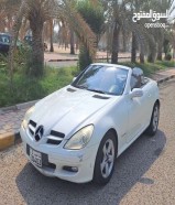 للبيع مرسيدس SLK200 كومبريسور - كوبيه كشف - 2007 - اللون أبيض