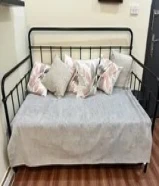 homecenter daybed with underbed trundle & mattress