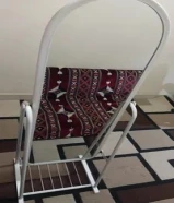 مرايا زجاج استاند لون ابيض مستعملGlass mirrors for sale in excellent condition, like