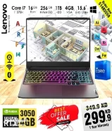 Lenovo IdeaPad Core i7 Super Offer Nvidia RTX3050 4GB VGS 256SSD 1TB HDD 15.6 FHD 120HzDelivery