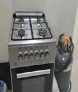 بوتجاز أربعه شعله مع أنبوبتين