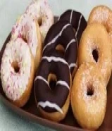 دونات 9 حبات بدينارين ونص و18 حبة بـ 4 دينار ونص