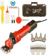 ماكينه كهربائيه لجز الغنم والابل قويه سرعات ودرجات حلاقه شحن او واير طويل مع الشنطه والإكسسوارات