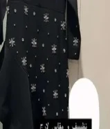 فستان سهره اللون أسود