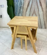 طاولة طعام، طاولة ، كرسيين، ضمان و جودة